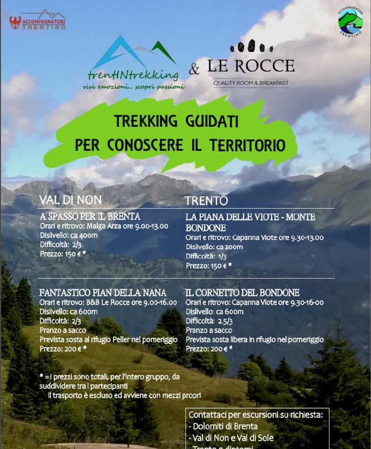 Le Rocce Val Di Non - Quality Room & Breakfast Tassullo Exterior photo